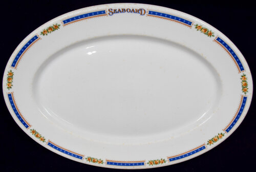 SEABOARD PALM BEACH PLATTER
