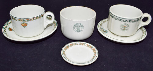 SP IMPERIAL, SUNSET & STANFORD CUPS & SAUCERS