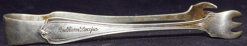 SOUTHERN PACIFIC SUGAR TONGS