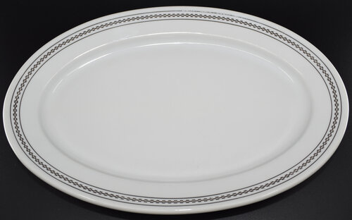 BLACK CHAIN PLATTER
