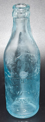 FRED HARVEY SODA BOTTLE