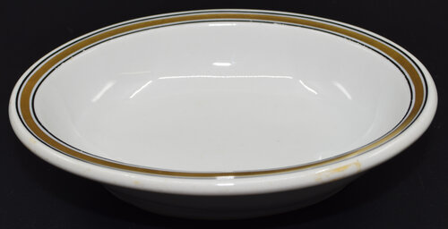GOLD & BLACK BOWL