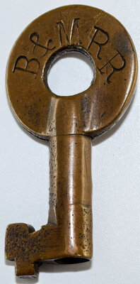 B&MRR KEY
