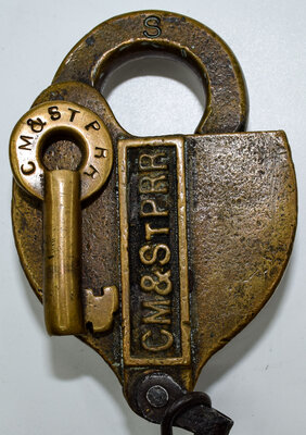CM&STPRR LOCK
