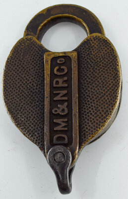 DM&NR CO LOCK