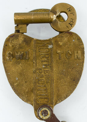 NORTHERN PACIFIC SWITCH LOCK
