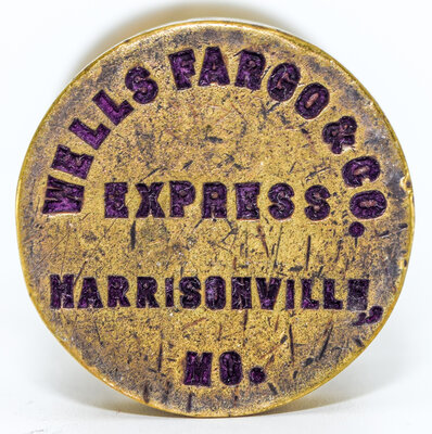 WELLS FARGO & CO EXPRESS HARRISONVILLE MO SEAL