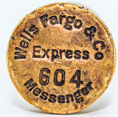 WELLS FARGO & CO EXPRESS MESSENGER 604 SEAL