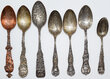 View lot 18 SOUVENIR SPOONS