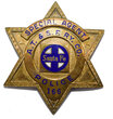 View lot 19 AT&SFRYCO SPECIAL AGENT POLICE #166 BADGE
