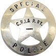 View lot 22 CRI&PRY SPECIAL POLICE BADGE