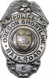 View lot 34 OREGON SHORT LINE RAILROAD POLICE 6 BADGE