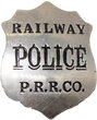 View lot 40 PRR CO RAILWAY POLICE BADGE