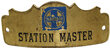 View lot 47 SANTA FE STATION MASTER BADGE