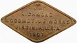 CHESAPEAKE & OHIO RR PLATE