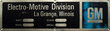 CHICAGO & NORTH WESTERN RR PLATE