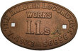 View lot 103 PENNSYLVANIA RR PLATE