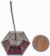 View lot 124 PRR RECEIPT SPINDLE AND INKWELL LID
