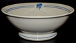 View lot 140 AT&SF BLEEDING BLUE BOWL