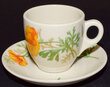 View lot 152 AT&SF CALIFORNIA POPPY DEMITASSE SET