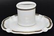 GOLD & BLACK ASHTRAY