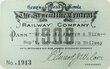 View lot 410 ARGENTINE CENTRAL RAILWAY COMPANY PASS