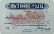 View lot 432 DENVER OMNIBUS & CAB CO PASS
