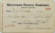 SOUTHERN PACIFIC COMPANY PASS