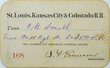 ST LOUIS KANSAS CITY & COLORADO RR PASS