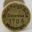 WELLS FARGO & CO EXPRESS MESSENGER 1704 SEAL