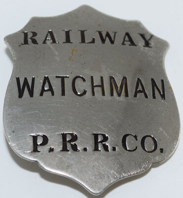 PRR CO RAILWAY WATCHMAN