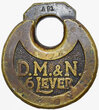 DM&N 6-LEVER LOCK