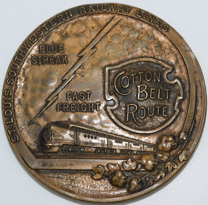 COTTON BELT ROUTE MEDAL