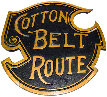 COTTON BELT ROUTE PLATE