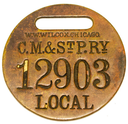 CM&STPRY 12903 LOCAL TAG