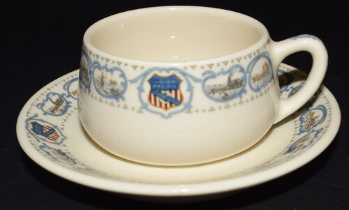 UP HISTORICAL CUP & SAUCER