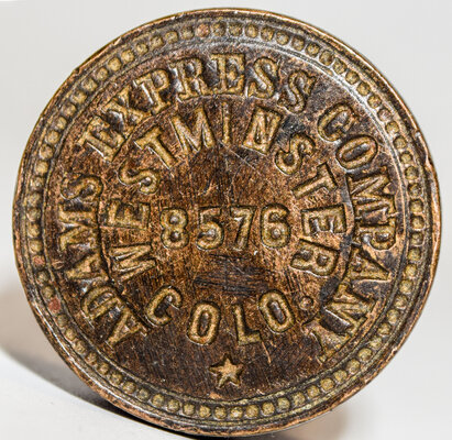 ADAMS EXPRESS COMPANY SEAL  WESTMINSTER COLO
