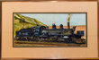 View lot 8 DENVER & RIO GRANDE WESTERN WATERCOLOR