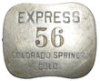 View lot 35 EXPRESS 56 COLORADO SPRINGS COLO BADGE