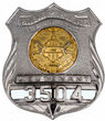 View lot 45 PRR CO RAILWAY POLICE LIEUTENANT 3504 BADGE