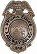 View lot 47 PENNA LINES RAILWAY POLICE BADGE