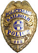 View lot 57 SANTA FE POLICEMAN RAILROAD POLICE #113 BADGE