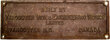 VANCOUVER IRON & ENGINEERING WORKS PLATE
