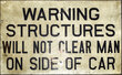 View lot 126 WARNING SIGN