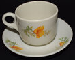 View lot 160 AT&SF CALIFORNIA POPPY CUP & SAUCER