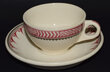View lot 173 AT&SF MIMBRENO TEACUP & SAUCER
