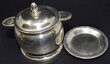UPRR BUTTER PAT & SUGAR BOWL