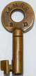 B&M RR S D KEY