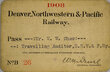 View lot 504 DENVER NORTHWESTERN & PACIFIC RY PASS
