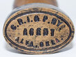 CRI&P RY AGENT ALVA OKLA SEAL